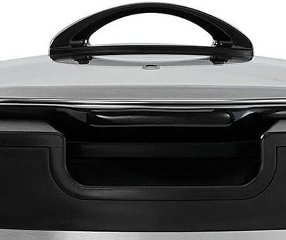 Thermoshield 6 Quart Slow Cooker with Carry Handles - Curated Catalog J5