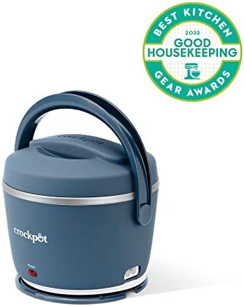 Electric Lunch Box Food Warmer 20oz – Faded Blue - Curated Catalog E4