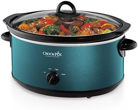 7 Quart Manual Slow Cooker – Turquoise - Curated Catalog L1