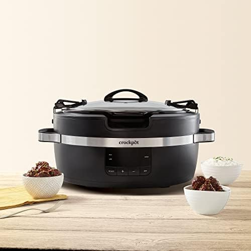 Thermoshield 6 Quart Slow Cooker with Carry Handles - Curated Catalog J5