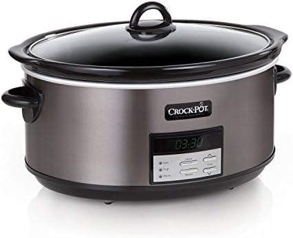 8 Quart Programmable Slow Cooker with Auto Warm - Curated Catalog T1