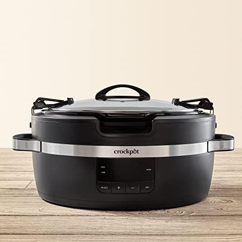 Thermoshield 6 Quart Slow Cooker with Carry Handles - Curated Catalog J5