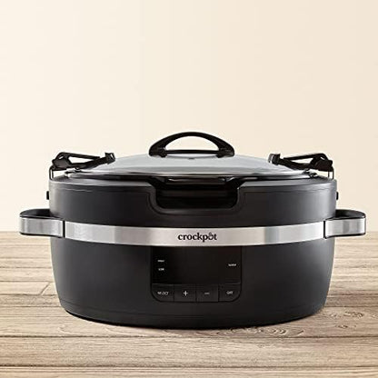 Thermoshield 6 Quart Slow Cooker with Carry Handles - Curated Catalog J5