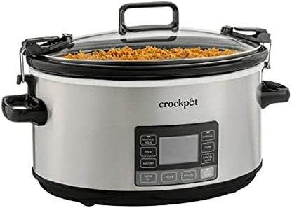 7 Quart Portable Programmable Slow Cooker with Timer - Curated Catalog M9