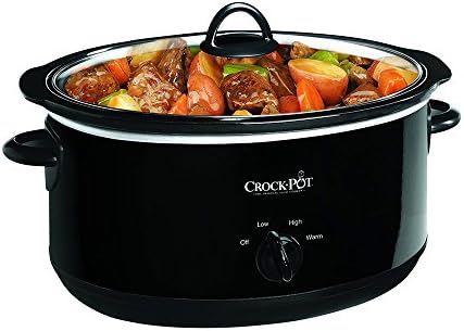 8 Quart Manual Slow Cooker – Black - Curated Catalog N3