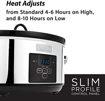 7 Quart Programmable Slow Cooker – Polished Platinum - Curated Catalog V1