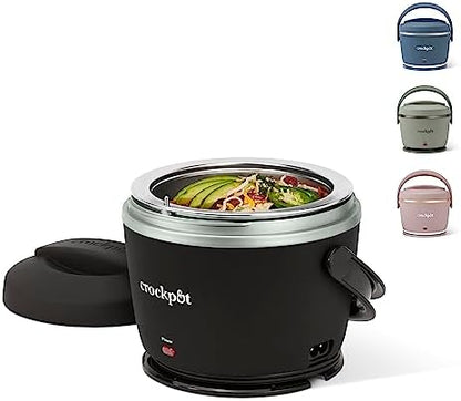 Electric Lunch Box Food Warmer 20oz – Black - Curated Catalog A9