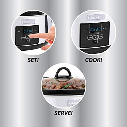 7 Quart Programmable Slow Cooker – Polished Platinum - Curated Catalog V1