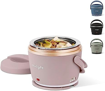 Electric Lunch Box Food Warmer 20oz – Blush Pink - Curated Catalog O2