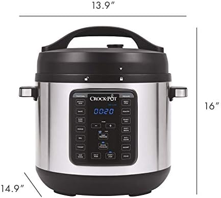 8 Quart Express Crock Multi-Use Pressure Cooker - Curated Catalog U8