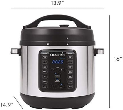 8 Quart Express Crock Multi-Use Pressure Cooker - Curated Catalog U8