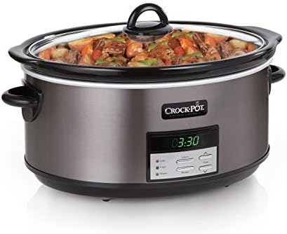 8 Quart Programmable Slow Cooker with Auto Warm - Curated Catalog T1