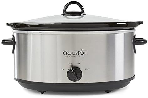 7 Quart Oval Manual Slow Cooker – Stainless Steel - Curated Catalog N2