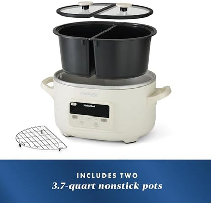 MultiMeal Multicooker with Programmable Slow Cooker - Curated Catalog Q0