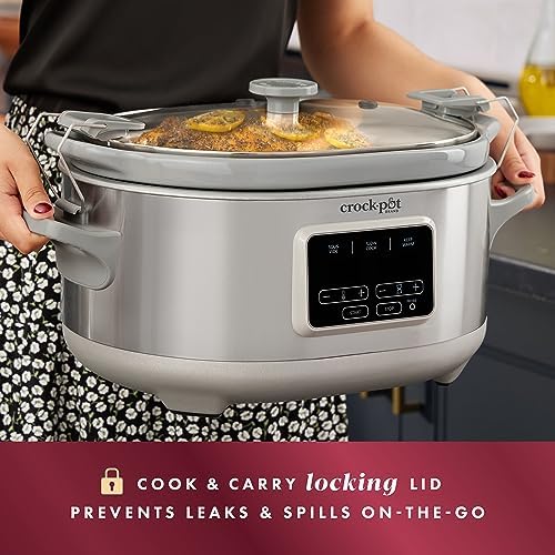 7 Quart Programmable Cook & Carry Slow Cooker - Curated Catalog T8