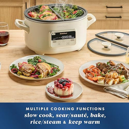MultiMeal Multicooker with Programmable Slow Cooker - Curated Catalog Q0