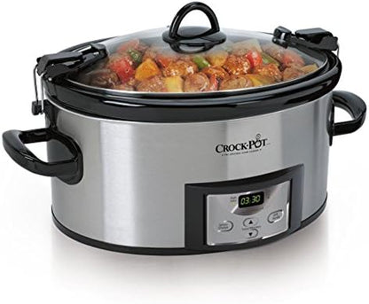 Cook & Carry 6 Quart Programmable Slow Cooker - Curated Catalog Z4