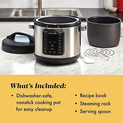 8 Quart Express Crock Multi-Use Pressure Cooker - Curated Catalog A5