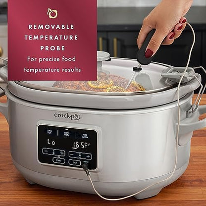 7 Quart Programmable Cook & Carry Slow Cooker - Curated Catalog T8