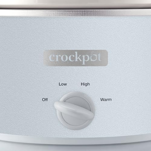 4.5 Quart Manual Slow Cooker – Macaroon Blue - Curated Catalog E3