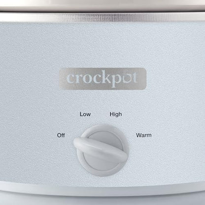 4.5 Quart Manual Slow Cooker – Macaroon Blue - Curated Catalog I6