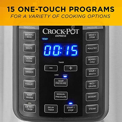 Express Crisp 8 Quart 10-in-1 Pressure Cooker - Curated Catalog R7