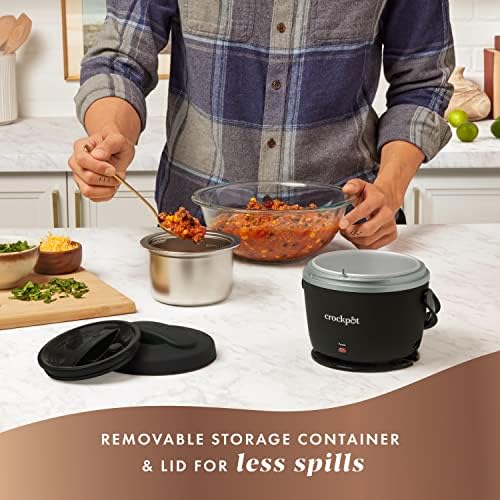 Electric Lunch Box Food Warmer 20oz – Black - Curated Catalog A9