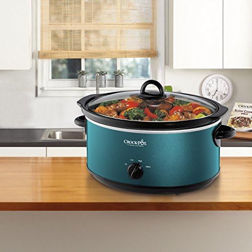 7 Quart Manual Slow Cooker – Turquoise - Curated Catalog L1