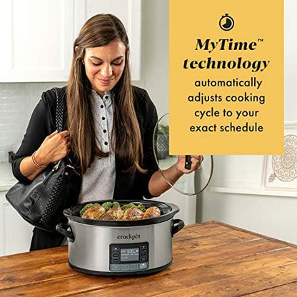 MyTime 6 Quart Programmable Slow Cooker - Curated Catalog H6