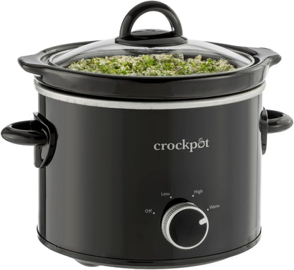2 Quart Mini Slow Cooker – Classic Compact Cooker - Curated Catalog J5
