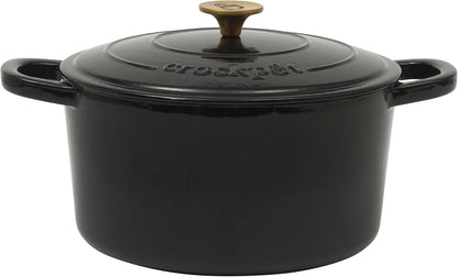 3 Quart Enameled Cast Iron Dutch Oven – Aqua - Curated Catalog H5