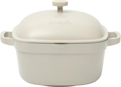 3 Quart Enameled Cast Iron Dutch Oven – Aqua - Curated Catalog M3
