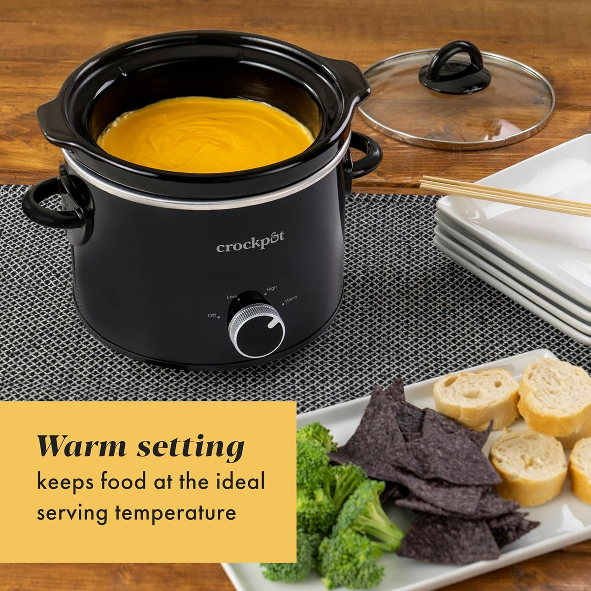 2 Quart Mini Slow Cooker – Classic Compact Cooker - Curated Catalog J5